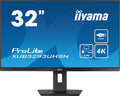 iiyama ProLite XUB3293UHSN-B5 - 32 inch - 4K - IPS - USB-Hub (2x) - Verstelbaar - USB-C Dock