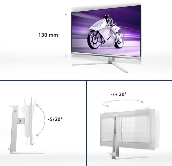 Philips 27M2N8500 - Ultrawide QD-OLED Gaming Monitor - AI-Ambiglow - HDR400 - 360hz - 27 inch