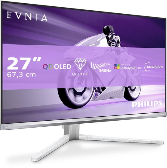 Philips 27M2N8500 - Ultrawide QD-OLED Gaming Monitor - AI-Ambiglow - HDR400 - 360hz - 27 inch