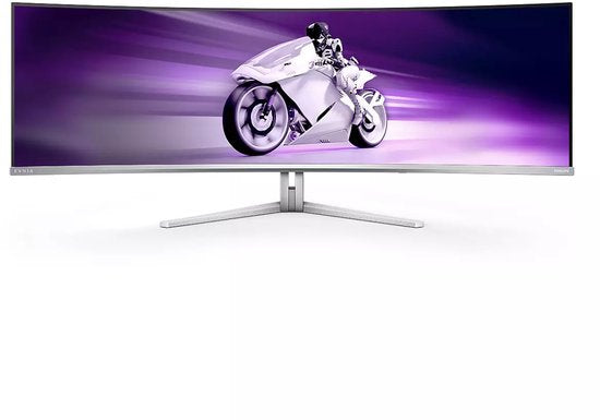Philips Evnia 49M2C8900L - Ultrawide QD-OLED Curved Gaming Monitor - Ambiglow - KVM - USB-C 90w - 144hz - 49 inch