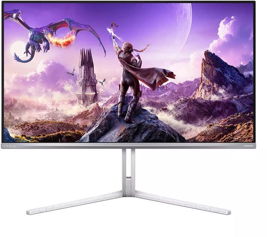 Philips 32M2N8900 - 4K QD-OLED Gaming Monitor - Ambiglow - USB-C 65w - KVM - HDR400 - 240hz - 32 inch