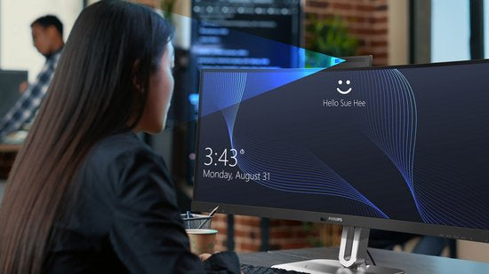 Philips 49B2U5900CH - Ultrawide QHD Curved Monitor - USB-C 100w - RJ45 - KVM switch - HDR400 - Webcam - 49 inch