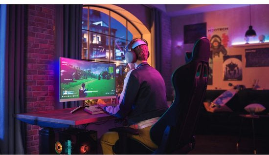 Philips Evnia 5000 27M2C5501 - Curved QHD Gaming Monitor - Ambiglow - 180hz - 27 inch