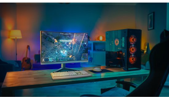 Philips Evnia 5000 27M2C5501 - Curved QHD Gaming Monitor - Ambiglow - 180hz - 27 inch