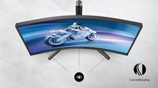 Philips Evnia 32M1C5200W - Curved Full HD Gaming Monitor - 32 inch - 240hz