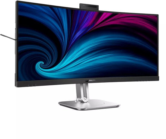 Philips 6000 series 34B2U6603CH - Curved Ultrawide Monitor - Webcam - Thunderbolt 4 - USB-C 100w - Smart KVM - 34 inch