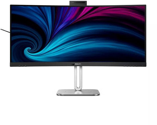 Philips 6000 series 34B2U6603CH - Curved Ultrawide Monitor - Webcam - Thunderbolt 4 - USB-C 100w - Smart KVM - 34 inch