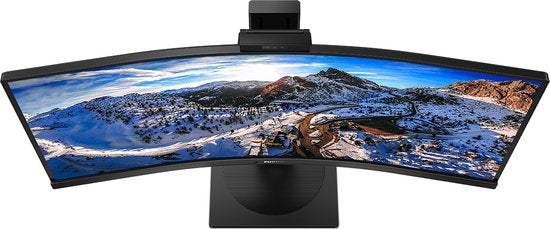 Philips 346P1CRH - QHD Ultrawide Webcam Monitor - USB-C 90w - KVM-Switch - 34 inch