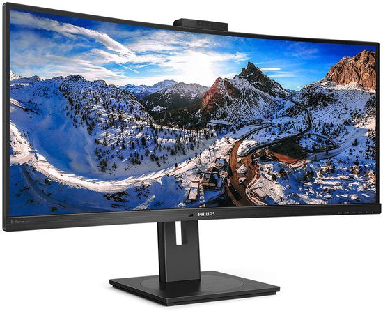 Philips 346P1CRH - QHD Ultrawide Webcam Monitor - USB-C 90w - KVM-Switch - 34 inch