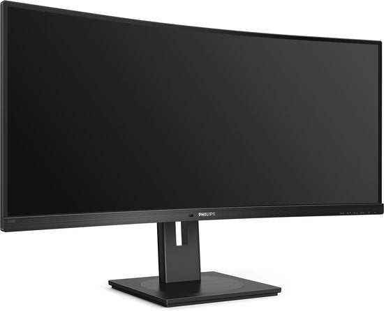 Philips 346B1C - QHD Ultrawide Monitor - USB-C 90W - KVM-Switch - RJ45 - Powersensor - Lichtsensor - 34 Inch - 100hz