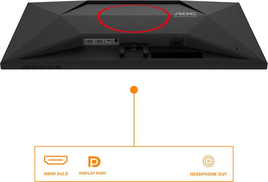AOC G4 27G4HRE - Full HD IPS Gaming Monitor - G-Sync compatible - 200hz - Speakers - 27 inch