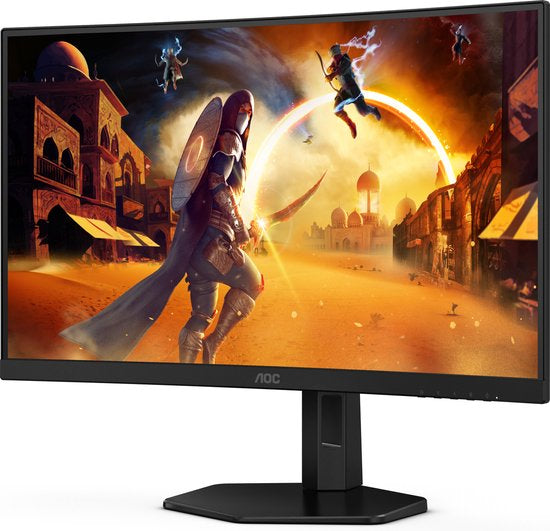 AOC C27G4ZXU - Full HD Curved Monitor - Speakers - USB-Hub - Ergonomisch - 280hz - 0.3ms - 27 inch