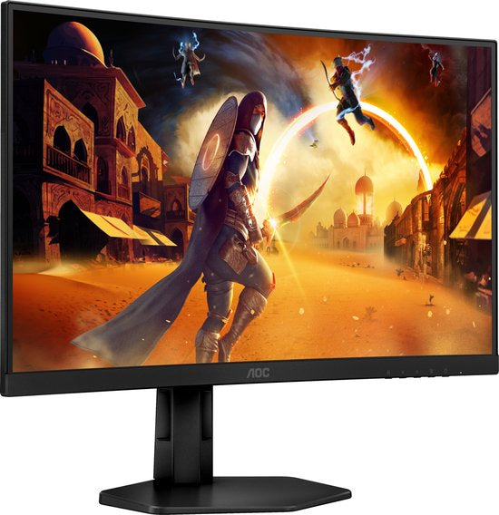 AOC C27G4ZXU - Full HD Curved Monitor - Speakers - USB-Hub - Ergonomisch - 280hz - 0.3ms - 27 inch