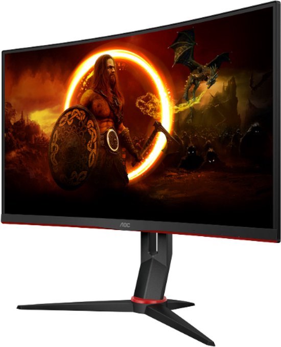 AOC G2 C27G2Z3/BK - Full HD Curved Gaming Monitor - 280hz - 0.5ms - 27 inch
