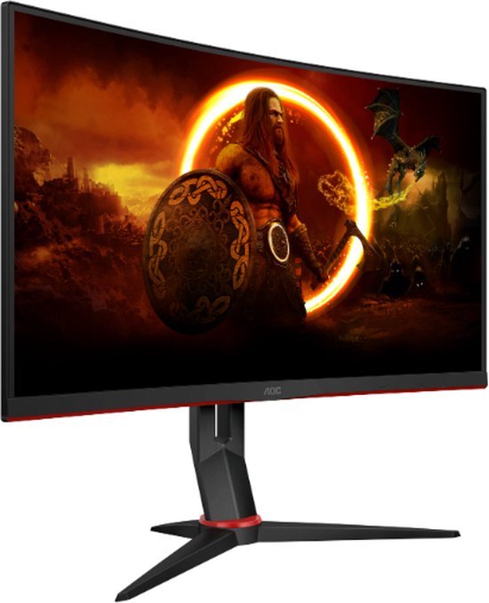AOC G2 C27G2Z3/BK - Full HD Curved Gaming Monitor - 280hz - 0.5ms - 27 inch