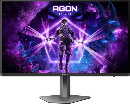 AOC AGON PRO AG276UZD - 4K QD-OLED Gaming Monitor - USB-C 65w - DisplayPort 2.1 - HDMI 2.1 - 240hz - 27 inch