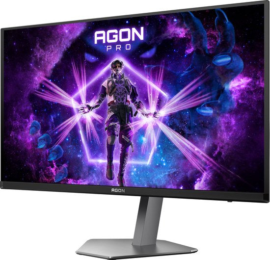 AOC AGON PRO AG276UZD - 4K QD-OLED Gaming Monitor - USB-C 65w - DisplayPort 2.1 - HDMI 2.1 - 240hz - 27 inch
