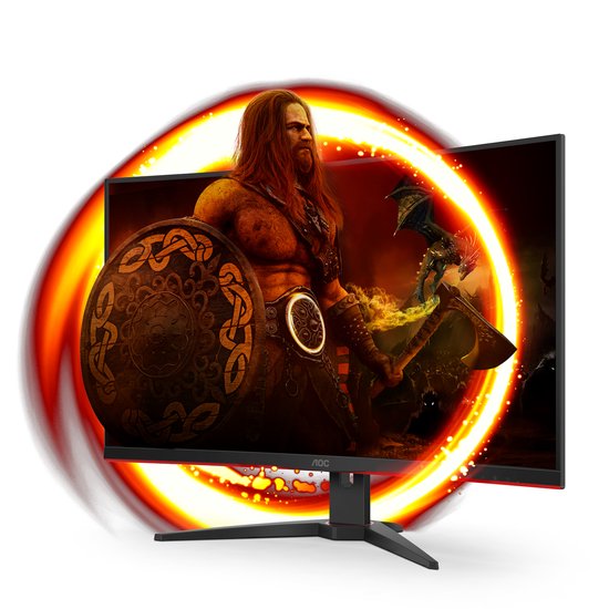AOC C32G2ZE - Full HD Curved Gaming Monitor - 240hz - 32 Inch