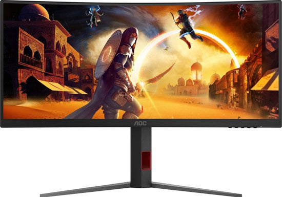 AOC G4 CU34G4 - WQHD Curved Ultrawide Gaming Monitor - 180hz - 34 inch