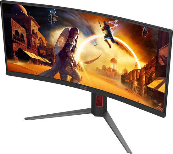 AOC G4 CU34G4 - WQHD Curved Ultrawide Gaming Monitor - 180hz - 34 inch