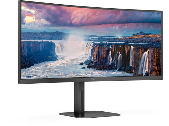 AOC V5 CU34V5C - QHD Curved Ultrawide Monitor - USB-C - 65w - 100hz - 34 inch