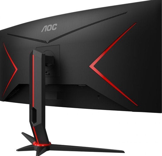 AOC CU34G2XP - Curved Ultrawide Gaming Monitor - HDR400 - USB-hub - 180hz - 34 inch