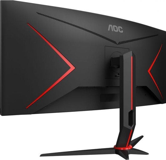 AOC CU34G2XP - Curved Ultrawide Gaming Monitor - HDR400 - USB-hub - 180hz - 34 inch
