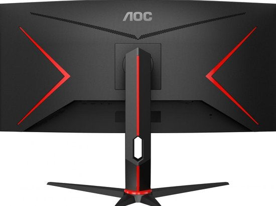 AOC CU34G2XP - Curved Ultrawide Gaming Monitor - HDR400 - USB-hub - 180hz - 34 inch