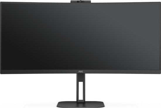AOC V5 CU34V5CW - QHD Curved Ultrawide Monitor - USB-C - 65w - Webcam - 34 inch