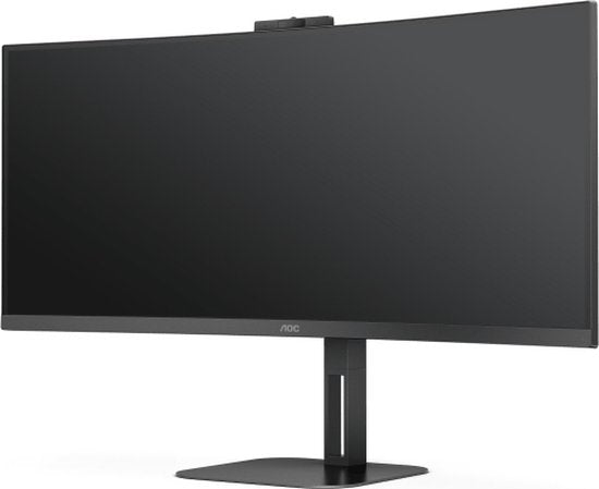 AOC V5 CU34V5CW - QHD Curved Ultrawide Monitor - USB-C - 65w - Webcam - 34 inch