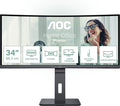 AOC CU34P3CV - Ultrawide Curved QHD VA 100Hz Monitor - 34 Inch