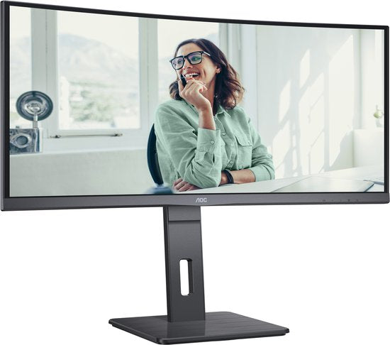 AOC CU34P3CV - Ultrawide Curved QHD VA 100Hz Monitor - 34 Inch