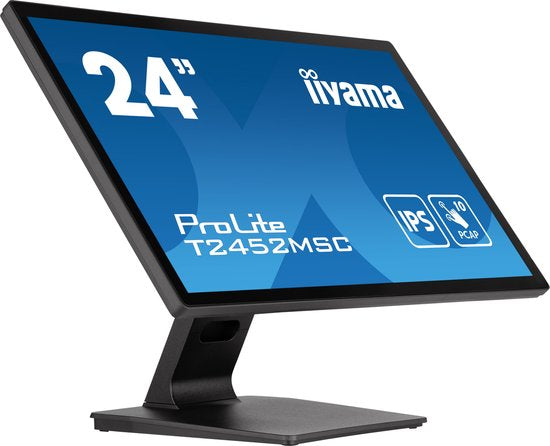 iiyama Prolite T2452MSC-B1 – 23.8 inch IPS Full HD Touchscreen Monitor met Speakers