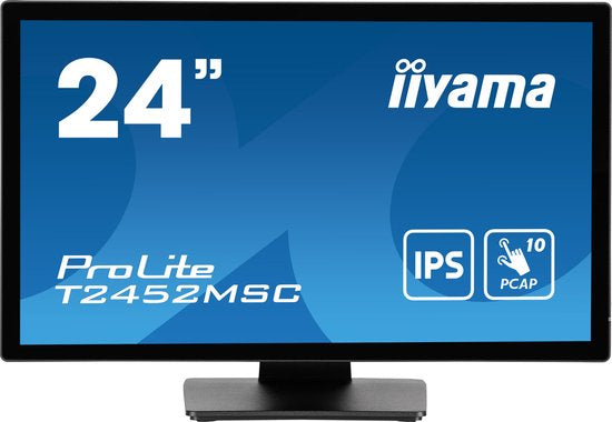 iiyama Prolite T2452MSC-B1 – 23.8 inch IPS Full HD Touchscreen Monitor met Speakers