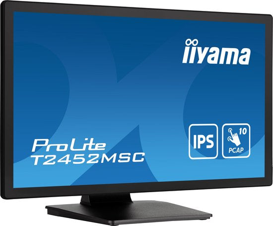 iiyama Prolite T2452MSC-B1 – 23.8 inch IPS Full HD Touchscreen Monitor met Speakers