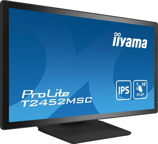 iiyama Prolite T2452MSC-B1 – 23.8 inch IPS Full HD Touchscreen Monitor met Speakers
