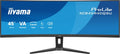 iiyama ProLite XCB4594DQSU‑B1 – 45 inch Curved DQHD VA Monitor met USB‑Hub, KVM & HDR