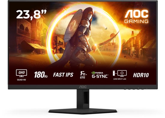AOC G4 Q24G4RE - QHD IPS Gaming Monitor - 24 inch - 180Hz
