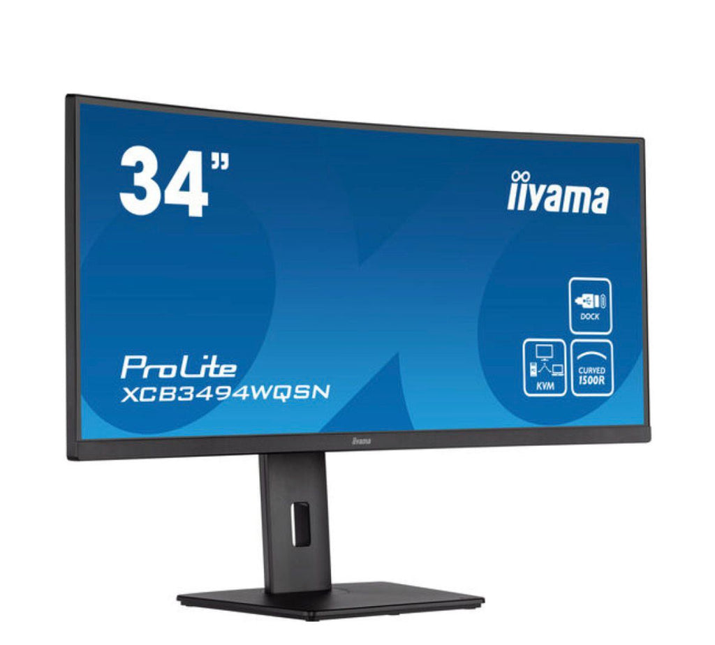 iiyama XCB3494WQSN-B5 B - 34 Inch - Ultrawide - Curved