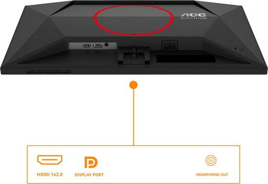 AOC G4 Q24G4RE - QHD IPS Gaming Monitor - 24 inch - 180Hz