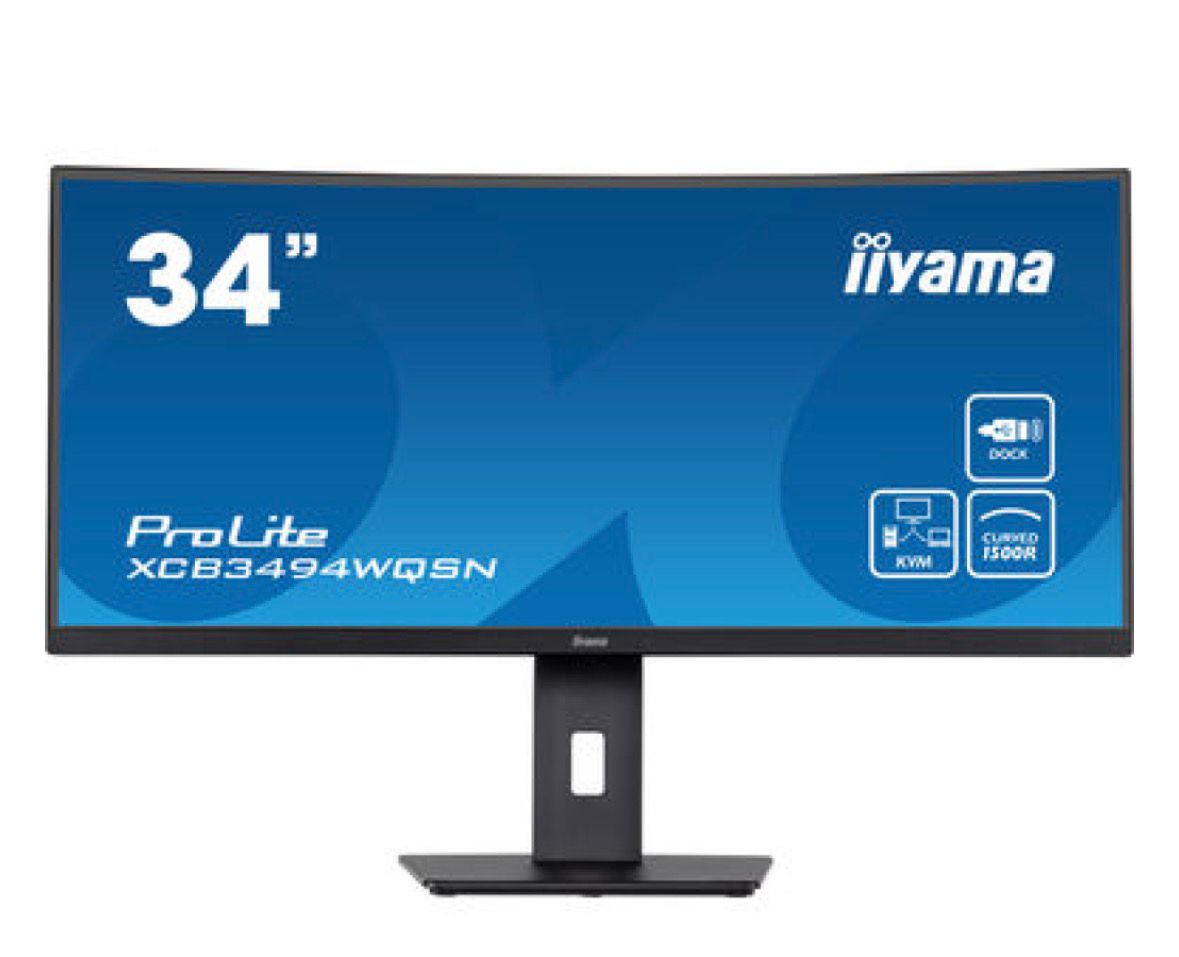iiyama XCB3494WQSN-B5 B - 34 Inch - Ultrawide - Curved